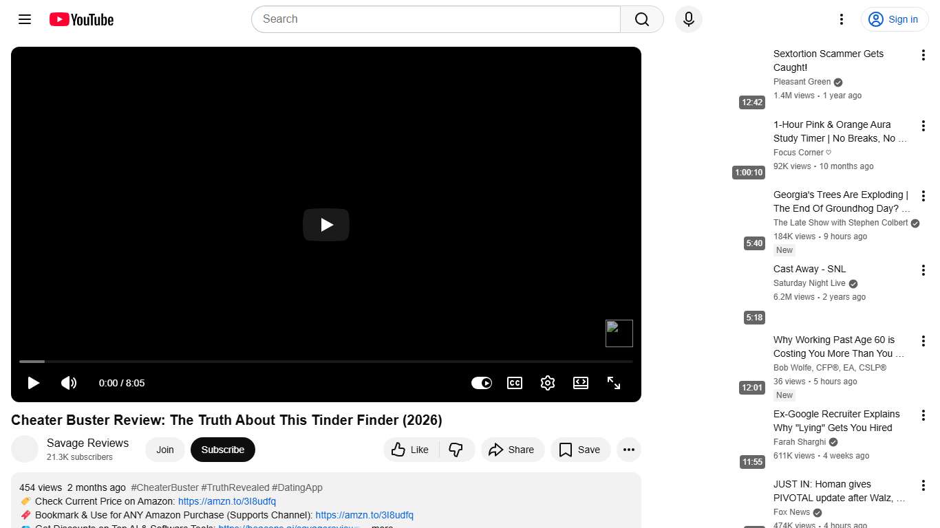 Cheater Buster Review: The Truth About This Tinder Finder (2026) - YouTube